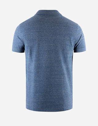 Custom Slim Fit Polo Blå