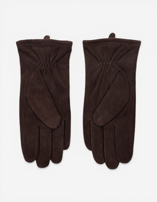 Handske Mocka Brun