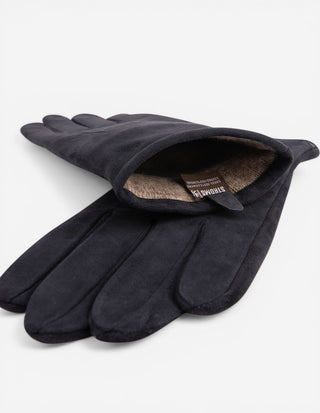 Handske Mocka Navy
