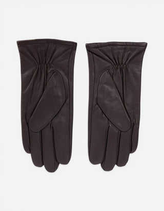 Classic Lambskin Gloves Chocolate