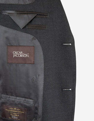 Falk Suit Jacket Regular Fit Mix & Match Wool Dark Grey
