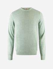 Vintage Summer Merino Rundhals Mintgrön