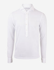 Popover Jerseyskjorta Bomull Vit