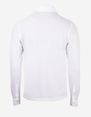 Popover Jerseyskjorta Bomull Vit