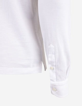 Popover Jerseyskjorta Bomull Vit