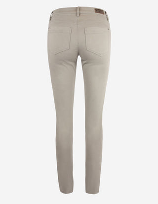 Nomi Zip Bottom Stretch Trousers Aloa Vera