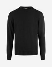 Rundhalsad Tröja Cashmere Svart