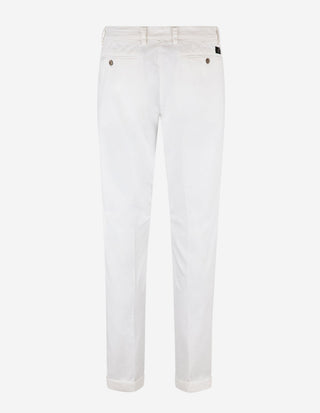 New York Regular Chinos Bomull Vit
