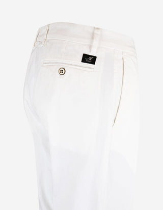 New York Regular Chinos Bomull Vit
