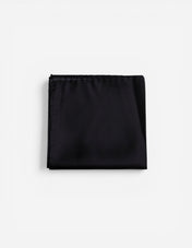 Ficknäsduk Siden Svart One Size