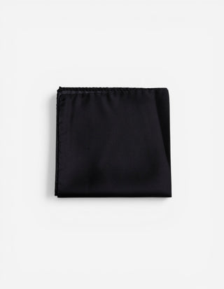 Ficknäsduk Siden Svart One Size