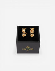 Shirt Stud Gold  One Size