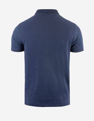 Custom Slim Fit Polo Piké Navy