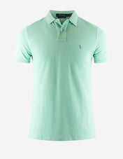 Pikétröja Custom Slim Fit Mintgrön