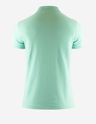 Pikétröja Custom Slim Fit Mintgrön