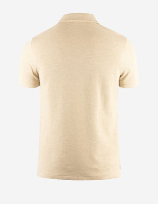 Pikétröja Custom Slim Fit Beige