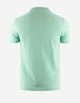 Pikétröja Custom Slim Fit Turkos