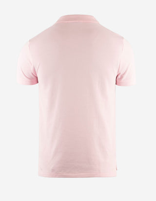 Pikétröja Custom Slim Fit Ljusrosa