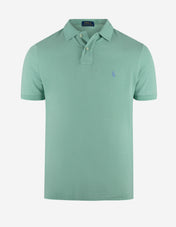 Pikétröja Custom Slim Fit Ljusgrön