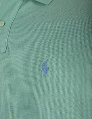 Pikétröja Custom Slim Fit Ljusgrön