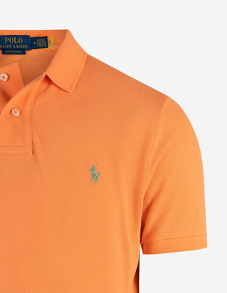Piké 710680784 Mesh Piquet CMSLM 465 Pompano Orange