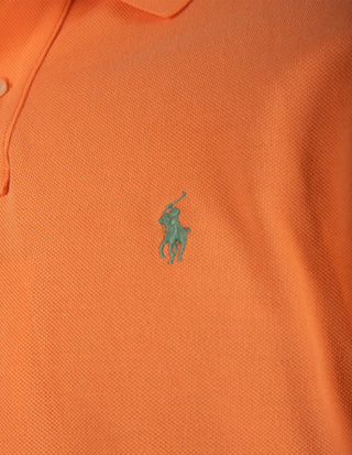Pikétröja Custom Slim Fit Orange
