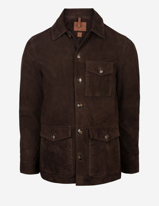 Artisan Overshirt Mörkbrun