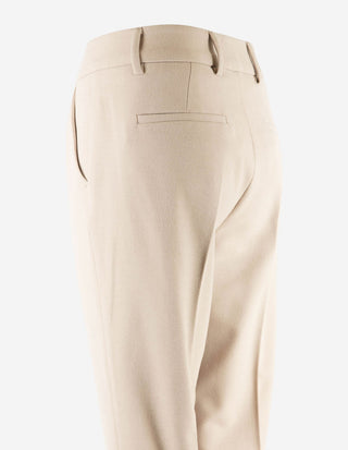 Dora Byxa Flanell Ljusbeige