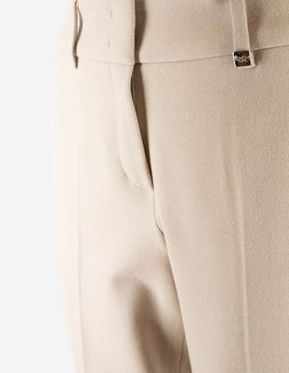 Dora Byxa Flanell Ljusbeige