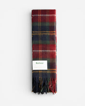 Scarf Ull/Cashmere Rödrutig