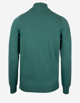 Selhurst Half Zip Bomull/Cashmere Grön