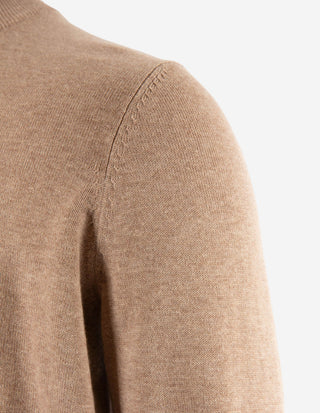 Selhurst Half Zip Bomull/Cashmere Beige