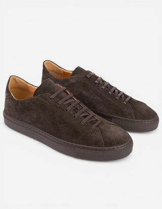 Racquet Sr Suede Sneakers Ebony Brown