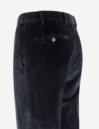 Parma Regular Fit Trouser Genua Cord Blå