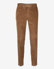 Parma Regular Fit Trouser Genua Cord Mörkbeige