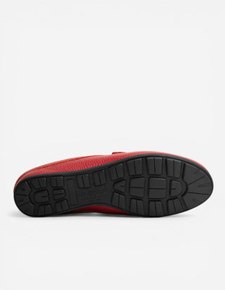 Slip-in Loafer Läder Röd