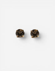 Classic Studs Earring Gold Gråsvart/Guld One Size