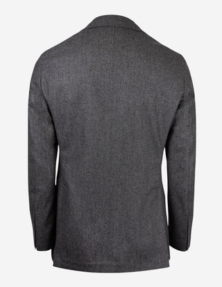 Sartorial Jacket Flanell Grå