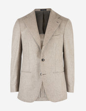 Sartorial Jacket Flanell Ljus Beige