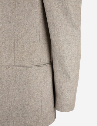 Sartorial Jacket Flanell Ljus Beige