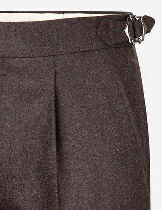 Sartorial Trouser Flanell Brun