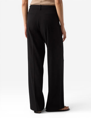 Ingrid Trousers Front Zip Black