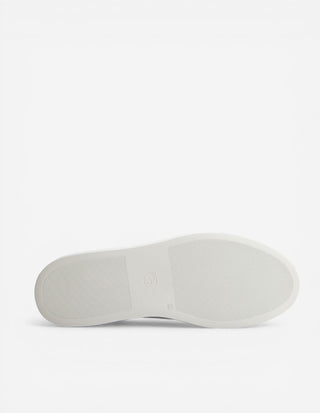Racquet Unlined Leather Sneaker Vit