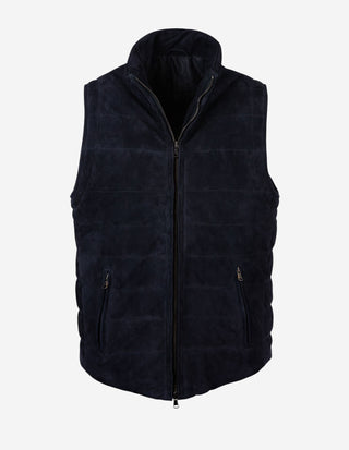 Väst Mocka Navy