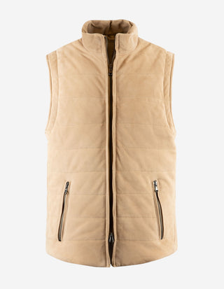 Väst Mocka Beige