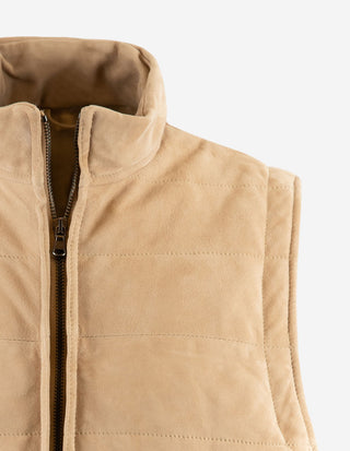 Väst Mocka Beige