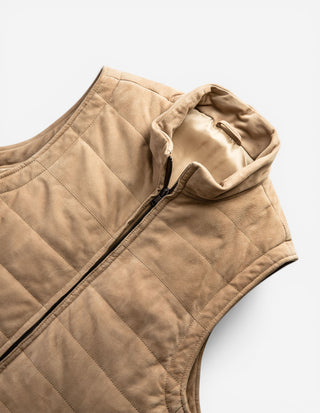 Väst Mocka Beige