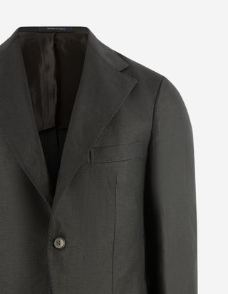 Sartorial Jacket Linne Svart