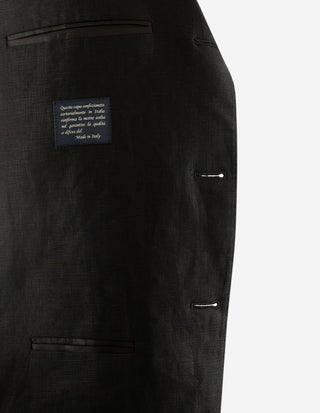 Sartorial Jacket Linne Svart