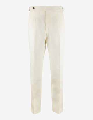 Sartorial Trouser Linne Benvit